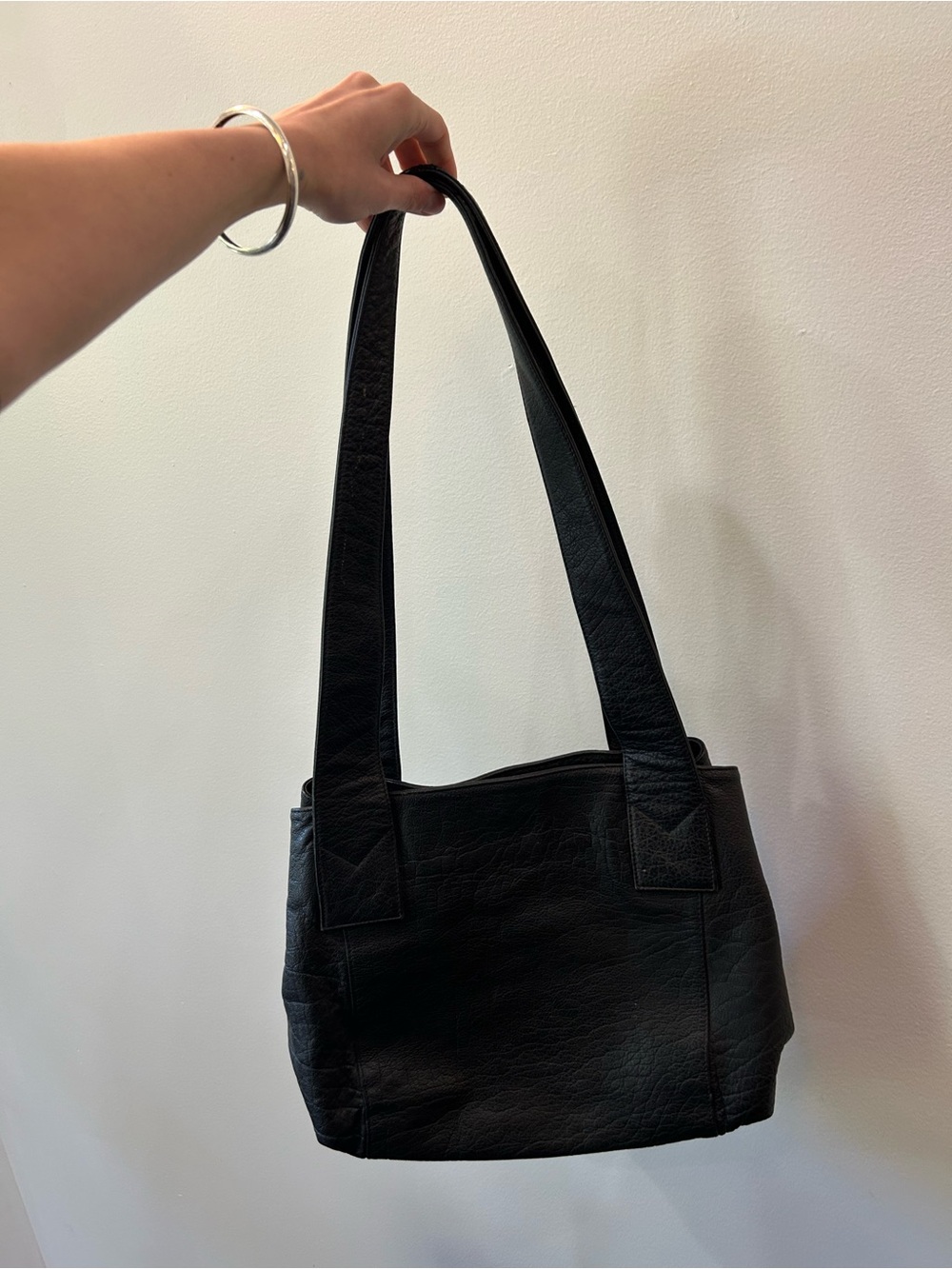Carlos Falchi Black Shoulder Bag